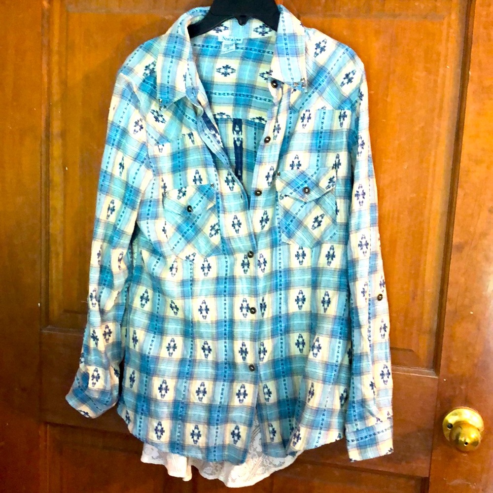 Womenswear western blouse